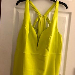 🌈 sexy Neon Green dress🌈🌈🌈